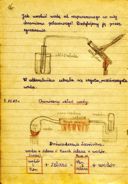 4. Schulheft für den Chemieunterricht von Edward Zych, Jahr 1946