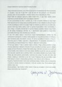 14. Erinnerung von Grzegorz Jędrasiewicz, des Schülers von Pfarrer Kostial.