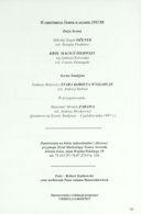 Il. 19. Program „Komedii pasterskiej”. Archiwum Teatru im. Cypriana Kamila Norwida w Jeleniej Górze, s. 19. Il. 19. Program „Komedii pasterskiej”. Archiwum Teatru im. Cypriana Kamila Norwida w Jeleniej Górze, s. 19.