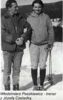 4. 1962 r. - z lewej Włodzimierz Paszkiewicz, z prawej Wiesława Kozłowska.