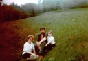 6. Mit Familie; seine Frau Kazimiera und Tochter Aneta auf einer Reise 1983.