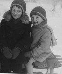 2. Młody Andrzej w bratem.