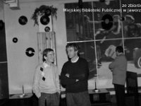 199x-10  Rok 1992  Jawor, "Music Club" Artura Gwiździała  XX-lecie grupy Biem    Od lewej: Andrzej Doros, Kostek Kacorzyk