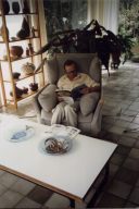 19. Witold Turkiewicz w domu przyjaciół w Übenbűren w Niemczech, archiwum rodzinne