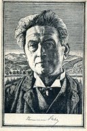 R. Hacke, Portret Hermanna Stehra, miedzioryt