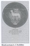 Prymicyjny obrazek Ks. G. Hirschfeldera