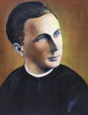 Ks. G. Hirschfelder – obraz na Płotnie wykonany współcześnie (Kudowa-Zdrój  Czermna).