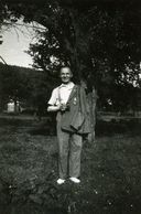 26. Edmund Cieśliński w Pilchowicach, 1951 r.