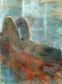 ''Akt I'', 2004, pastel, 50x70.