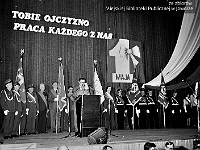1979-41  1 maja 1979  Jawor, Kino "Jubilat", ul. Armii Krajowej (daw. ul. Świerczewskiego)  Obchody 1 maja - Święta Pracy     Akademia okolicznościowa.