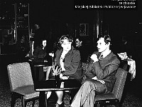 1979-44  1 maja 1979  Jawor, Kino "Jubilat", ul. Armii Krajowej (daw. ul. Świerczewskiego)  Obchody 1 maja - Święta Pracy     Akademia okolicznościowa.  Leonarda Błażewicz  kierownik kina Jubilat i Zbigniew Robak - pracownik Jaworskiego Ośrodka Kultury (JOK).