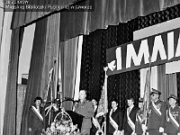 1985-116  1 maja 1985  Jawor, Teatr Miejski, Rynek  Obchody 1 maja - Święta Pracy     Akademia
