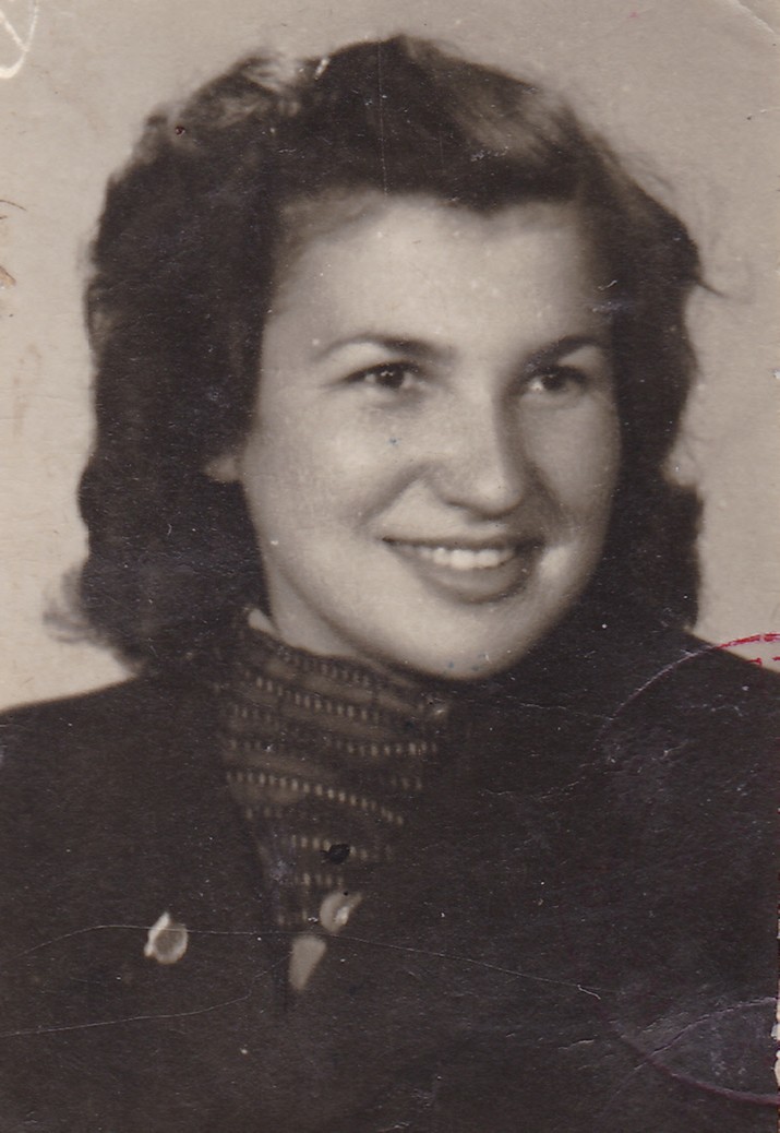 Eugenia Magdziarz tuż po wojnie