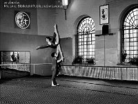 1987-35  Marzec 1987  Jawor, hala gimnastyczna Miejskiego Klubu Sportowego "Victoria" przy Szkole Podstawowej nr 5 w Jaworze, ul. Armii Radzieckiej (obecnie ul. Piłsudskiego)   Międzynarodowy Turniej w Akrobatyce Sportowej