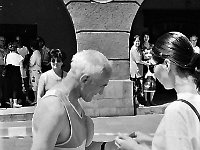 1996-70  8 czerwca 1996  Jawor, Rynek  II Półmaraton Jaworski o Puchar Burmistrza Jawora    W tle fragment pierzei zachodniej