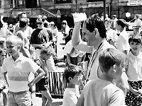 1997-36  8 czerwca 1997  Jawor, Rynek  III Półmaraton Jaworski o Puchar Burmistrza Jawora    Z medalem na szyi: Michał Lenkiewicz