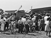 1987-85  6 czerwca 1987 r.  Stary Jawor. Łąki przy Nysie Szalonej  Zawody modeli latających      Samolot z Aeroklubu Lubin