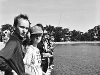 1992-79  18-20 wrzesnia 1992 r.  Jawor, ul. Myśliborska. Zbiornik wodny przy Ośrodku Wypoczynkowym Jawornik  IX Zawody Modeli Pływających Floating Ships Race