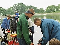 1999-08  11-13 czerwca 1999 r.  Jawor, ulica Myśliborska 27. Zalew Jawornik  VI Międzynarodowe Grand Prix Polski Modeli Pływających klasy FSR-V