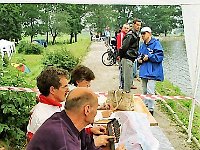 1999-16  11-13 czerwca 1999 r.  Jawor, ulica Myśliborska 27. Zalew Jawornik  VI Międzynarodowe Grand Prix Polski Modeli Pływających klasy FSR-V