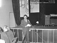 1983-01  1993  Jawor, Klub Technika  Klub sportowy Kuźnia      Spotkanie po awanie do III ligii.   W połowie lat 70 ówczesny dyrektor Zakładów Kuźienniczych Aleksander Pruszkowski przejął klub sportowy Jaworzanka, który przyjął nazwę Kużnia.  Przy mikrofonie prezes klubu sportowego Kużnia Marian Boruń.