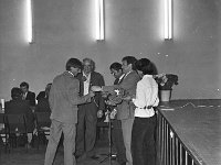 1983-06  1993  Jawor, Klub Technika  Klub sportowy Kuźnia      Spotkanie po awanie do III ligii.   W połowie lat 70 ówczesny dyrektor Zakładów Kuźienniczych Aleksander Pruszkowski przejął klub sportowy Jaworzanka, który przyjął nazwę Kużnia. Od lewej Adam Miłoń, (..), Adamski, Marian Boruń, Stanisław Kołodziejczyk, Irena Pompa