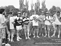 1994-45  1994  Jwor, Parkowa 8, stadion miejski  II Międzynarodowy Turniej Piłkarski o puchar  Burmistrza m. Jawora i Ziemi Jaworsko-Bolkowskiej    Turniej zawodników do lat 18. W rozgrywkach zaplanowano udział zawodników z Francji(A.S. Maroeuill), Czech ( reprezentacja okręgu Nachod), Chrobry Głogów, Amico Lubin, Ślęza Wrocław, reprezentacja juniorów byłego powiatu jaworsjiegooraz gospodarze Kuźnia ŚJawor. Wygrali juniorzy klasy międzyokręgowej jaworskiej Kużni pod wodzą trenera Zbigniewa Bieli.