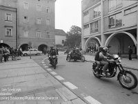 1989-101  1989   Jawor, Rynek  Zlot motocykli