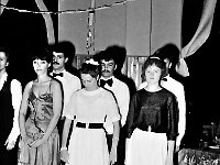 1985-05  1985  Jawor, ulica Piastowska 2. Klub Relaks  V Turniej Tańca Towarzyskiego    Druga para z prawej Roman Gierczyk i Klaudia Gierczyk (Stefaniak)