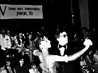 1985-23  1985  Jawor, ulica Piastowska 2. Klub Relaks  V Turniej Tańca Towarzyskiego