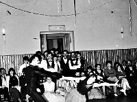 1985-26  1985  Jawor, ulica Piastowska 2. Klub Relaks  V Turniej Tańca Towarzyskiego    Na zdjęciu Zbigniew Zasada, Bogumiła Szczepanek - Zasada