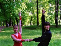 1995-36  1995 r.  Jawor, Park Miejski  Jaworski Klub Taneczny Roman