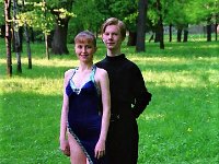 1995-47  1995 r.  Jawor, Park Miejski  Jaworski Klub Taneczny Roman      Tomasz Krzysiek, Marta Ziomek