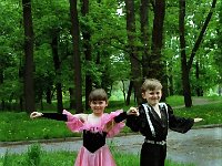 1995-56  1995 r.  Jawor, Park Miejski  Jaworski Klub Taneczny Roman