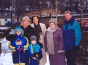 11. Z dziećmi i wnukami, Jelenia Góra-Sobieszów, grudzień 1999 r.