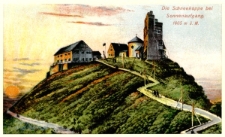 Die Schneekoppe bei Sonnenaufgang. 1605 m ü. M. [Dokument ikonograficzny]