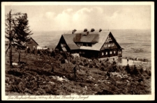 Die Heufuderbaude (1107 m) bei Bad Flinsberg i. Isergeb. [Dokument ikonograficzny]