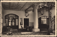 Kurhaus Bad Flinsberg im Isergebirge. Empfangshalle [Dokument ikonograficzny]