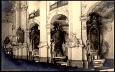 Grüssau / Abteikirche: "Blick in die Seitenkapellen" [Dokument ikonograficzny]