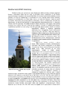 Niedów kościół Matki Boskiej Anielskiej [Dokument elektroniczny]