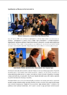 Spotkanie w Muzeum Karkonoskim [Dokument elektroniczny]