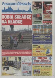Panorama Oleśnicka: tygodnik Ziemi Oleśnickiej, 2002, nr 11 (676)