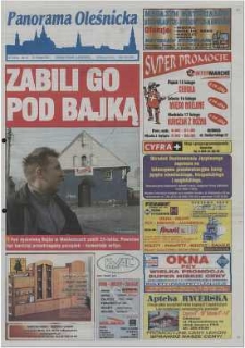 Panorama Oleśnicka: tygodnik Ziemi Oleśnickiej, 2002, nr 13 (678)