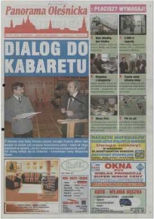Panorama Oleśnicka: tygodnik Ziemi Oleśnickiej, 2002, nr 22 (687)