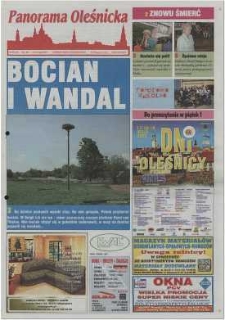 Panorama Oleśnicka: tygodnik Ziemi Oleśnickiej, 2002, nr 38 (703)