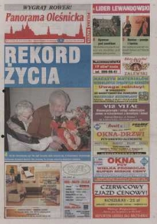 Panorama Oleśnicka: tygodnik Ziemi Oleśnickiej, 2002, nr 47 (712)