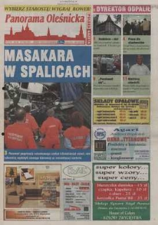 Panorama Oleśnicka: tygodnik Ziemi Oleśnickiej, 2002, nr 56 (721)