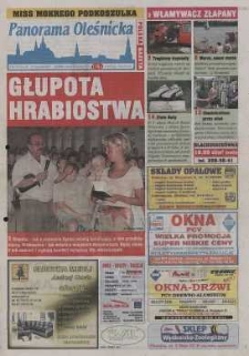 Panorama Oleśnicka: tygodnik Ziemi Oleśnickiej, 2002, nr 65 (730)