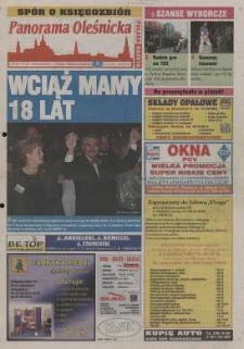 Panorama Oleśnicka: tygodnik Ziemi Oleśnickiej, 2002, nr 76 (741)