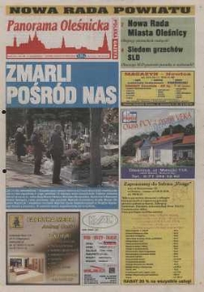 Panorama Oleśnicka: tygodnik Ziemi Oleśnickiej, 2002, nr 88 (753)